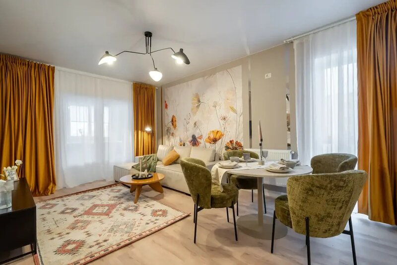 Militari Residence Apartament 2 camere Design Contemporan