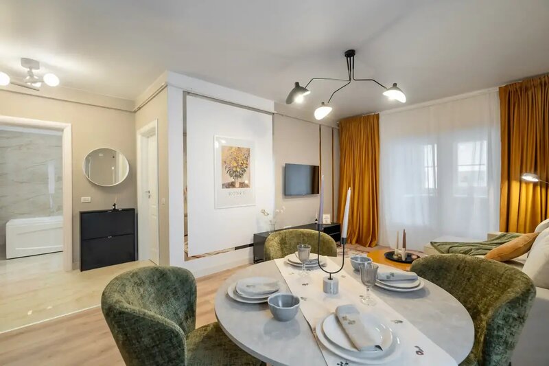Militari Residence Apartament 2 camere Design Contemporan